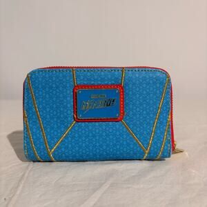 Loungefly Marvel Ms. Marvel Zip-Around Wallet - 6"x4"x1